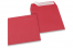 Red coloured paper envelopes - 160 x 160 mm | Bestbuyenvelopes.uk
