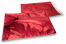Coloured metallic foil envelopes red - 320 x 430 mm | Bestbuyenvelopes.uk