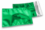 Coloured metallic foil envelopes green - 114 x 162 mm | Bestbuyenvelopes.uk