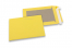 Coloured board-backed envelopes - Yellow, 162 x 229 mm | Bestbuyenvelopes.uk