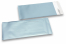 Ice blue coloured matt metallic foil envelopes - 110 x 220 mm | Bestbuyenvelopes.uk