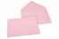 Coloured greeting card envelopes - light pink, 162 x 229 mm | Bestbuyenvelopes.uk