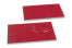 Envelopes with string and washer closure - 110 x 220 mm, red | Bestbuyenvelopes.uk