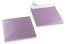 Lilac coloured mother-of-pearl envelopes - 170 x 170 mm | Bestbuyenvelopes.uk