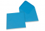 Coloured greeting card envelopes - ocean blue, 155 x 155 mm | Bestbuyenvelopes.uk