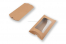Brown pillow boxes  - 114 x 162 x 35 mm - with window 70 x 120 mm | Bestbuyenvelopes.uk