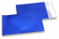 Dark blue coloured matt metallic foil envelopes - 114 x 162 mm | Bestbuyenvelopes.uk