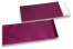 Burgundy coloured matt metallic foil envelopes - 110 x 220 mm | Bestbuyenvelopes.uk