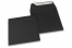 Black coloured paper envelopes - 160 x 160 mm | Bestbuyenvelopes.uk