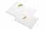 Shiny seals - white | Bestbuyenvelopes.uk