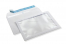 Panorama window envelope, 162 x 229 mm (A5), 100 gram, strip closure, (window format 130 x 200 mm, position: 15 mm from the left, 15 mm from the bottom) | Bestbuyenvelopes.uk