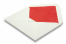 Lined ivory white envelopes - red lined | Bestbuyenvelopes.uk