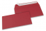 Dark red coloured paper envelopes - 110 x 220 mm | Bestbuyenvelopes.uk