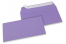 Purple coloured paper envelopes - 110 x 220 mm | Bestbuyenvelopes.uk