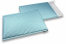 Ice blue - matt metallic air-cushioned envelopes, rectangle | Bestbuyenvelopes.uk
