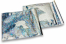 Coloured metallic foil envelopes silver holographic - 220 x 220 mm | Bestbuyenvelopes.uk