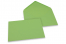 Coloured greeting card envelopes - apple green, 162 x 229 mm | Bestbuyenvelopes.uk