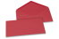 Coloured greeting card envelopes - red, 110 x 220 mm | Bestbuyenvelopes.uk