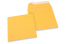 Yellow-gold Coloured paper envelopes - 160 x 160 mm  | Bestbuyenvelopes.uk