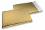 Gold - matt metallic air-cushioned envelopes, rectangle | Bestbuyenvelopes.uk
