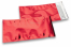 Coloured metallic foil envelopes red - 114 x 229 mm | Bestbuyenvelopes.uk