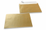 Gold coloured mother-of-pearl envelopes - 162 x 229 mm | Bestbuyenvelopes.uk