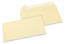 Ivory white coloured paper envelopes - 110 x 220 mm | Bestbuyenvelopes.uk