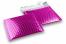 Pink - metallic air-cushioned envelopes, square | Bestbuyenvelopes.uk