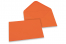 Coloured greeting card envelopes - orange, 133 x 184 mm | Bestbuyenvelopes.uk
