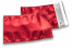 Coloured metallic foil envelopes red - 114 x 162 mm | Bestbuyenvelopes.uk