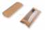 Brown pillow boxes  - 110 x 220 x 35 mm - with window 70 x 180 mm | Bestbuyenvelopes.uk