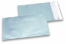 Ice blue coloured matt metallic foil envelopes - 114 x 162 mm | Bestbuyenvelopes.uk