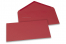Coloured greeting card envelopes - dark red, 110 x 220 mm | Bestbuyenvelopes.uk