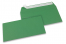 Dark green coloured paper envelopes - 110 x 220 mm | Bestbuyenvelopes.uk