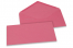 Coloured greeting card envelopes - pink, 110 x 220 mm | Bestbuyenvelopes.uk