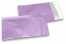 Lilac coloured matt metallic foil envelopes - 114 x 162 mm | Bestbuyenvelopes.uk