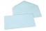 Coloured greeting card envelopes - light blue, 110 x 220 mm | Bestbuyenvelopes.uk