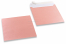Baby pink coloured mother-of-pearl envelopes - 170 x 170 mm | Bestbuyenvelopes.uk