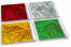 Coloured metallic foil envelopes holographic | Bestbuyenvelopes.uk
