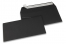 Black coloured paper envelopes - 110 x 220 mm | Bestbuyenvelopes.uk