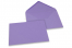 Coloured greeting card envelopes - purple, 162 x 229 mm | Bestbuyenvelopes.uk