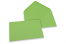 Coloured greeting card envelopes - apple green, 133 x 184 mm | Bestbuyenvelopes.uk