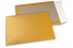 Coloured board-backed envelopes - Gold, 229 x 324 mm | Bestbuyenvelopes.uk