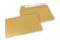 Gold metallic coloured paper envelopes - 162 x 229 mm  | Bestbuyenvelopes.uk
