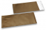 Bronze coloured matt metallic foil envelopes - 110 x 220 mm | Bestbuyenvelopes.uk
