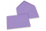 Coloured greeting card envelopes - purple, 125 x 175 mm | Bestbuyenvelopes.uk