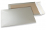 Coloured board-backed envelopes - Silver, 229 x 324 mm | Bestbuyenvelopes.uk