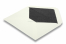 Lined ivory white envelopes - black lined | Bestbuyenvelopes.uk