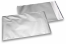 Silver coloured matt metallic foil envelopes - 230 x 320 mm | Bestbuyenvelopes.uk