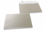 Silver coloured mother-of-pearl envelopes - 162 x 229 mm | Bestbuyenvelopes.uk